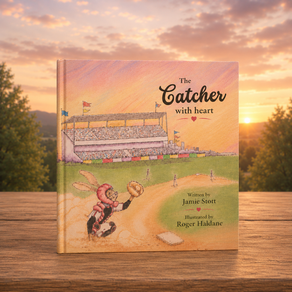 The Catcher With Heart: Dream big. Train hard. Play with heart.